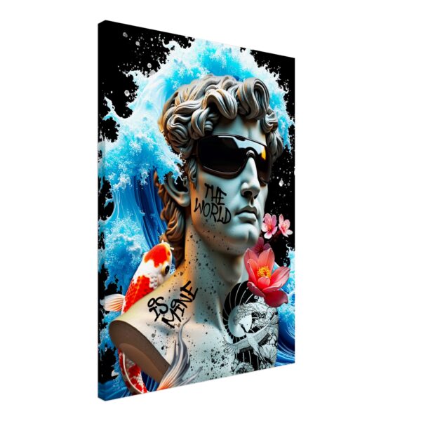 The World is Mine - Canvas 50x70 cm